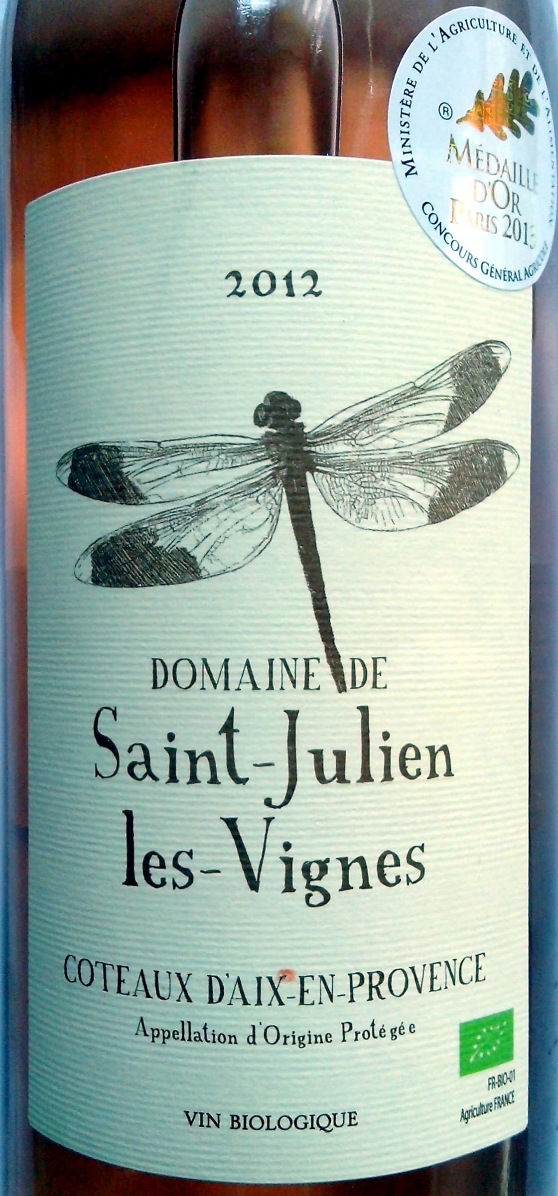 Chateau Saint-Julien Saint-Julien les Vignes 2012 packshot