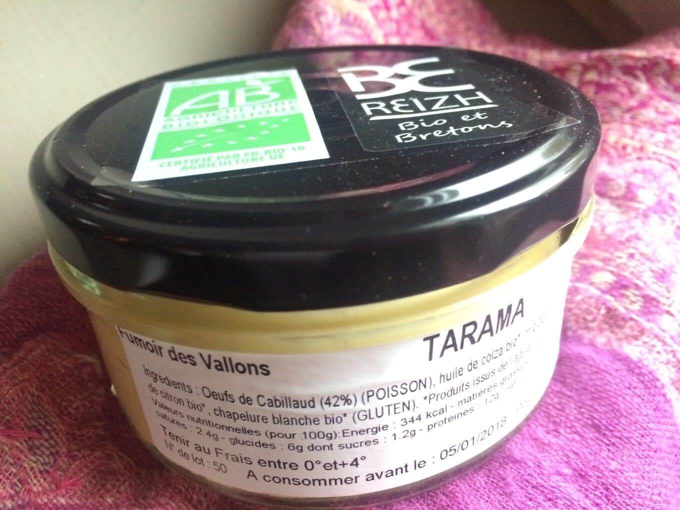 Reizh - Bio Et Bretons Tarama - fumoir des vallons packshot