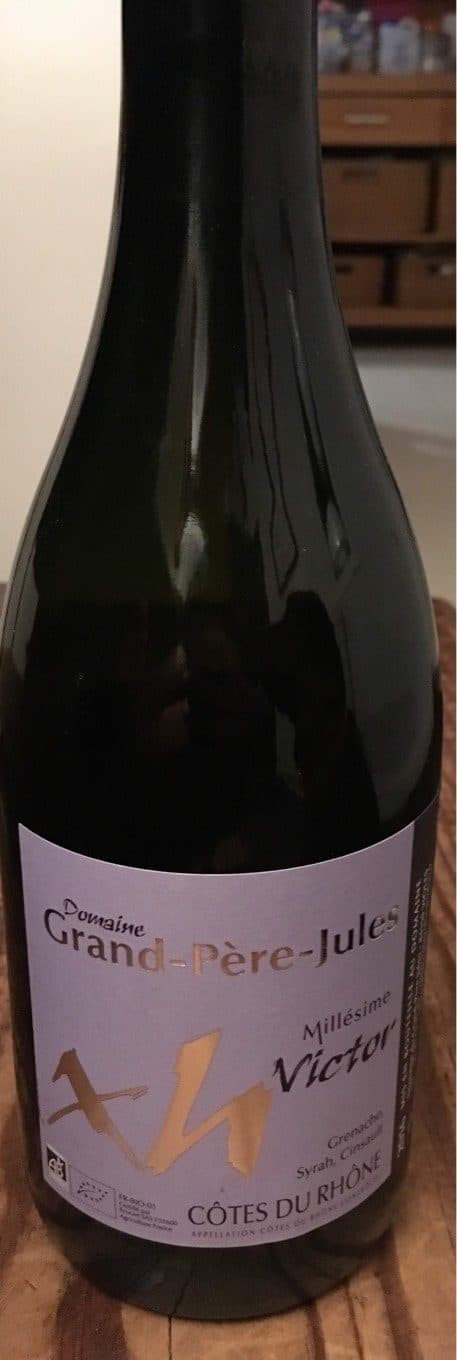 Domaine Grand-Père-Jules Vin rouge "Côtes du Rhone" packshot
