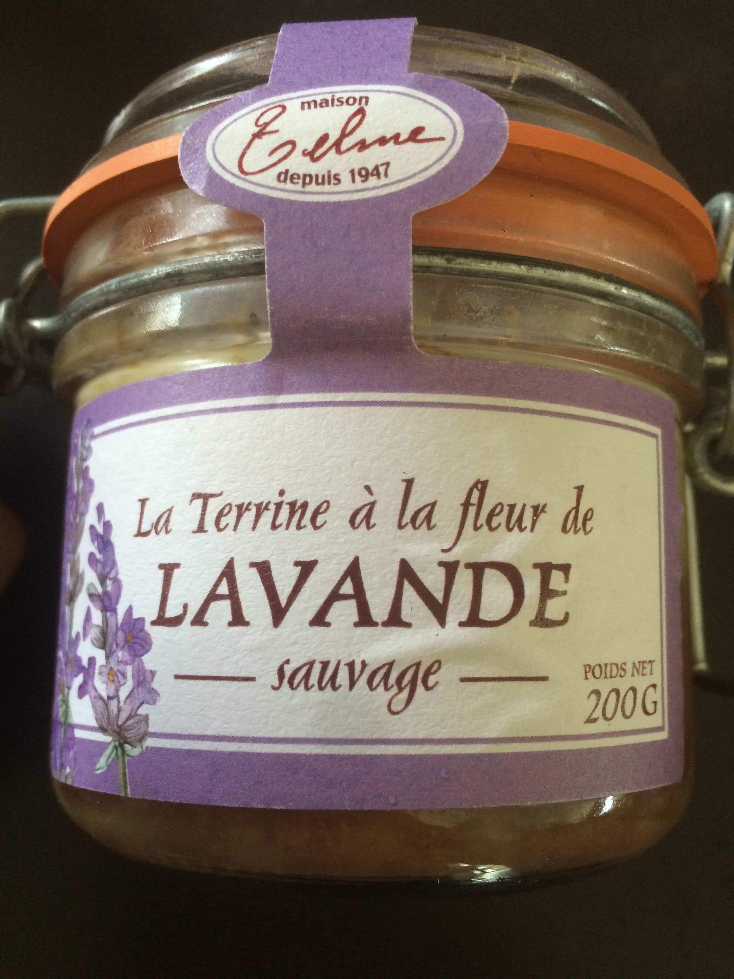 Maison Telme Terrine à la fleur de lavande sauvage packshot
