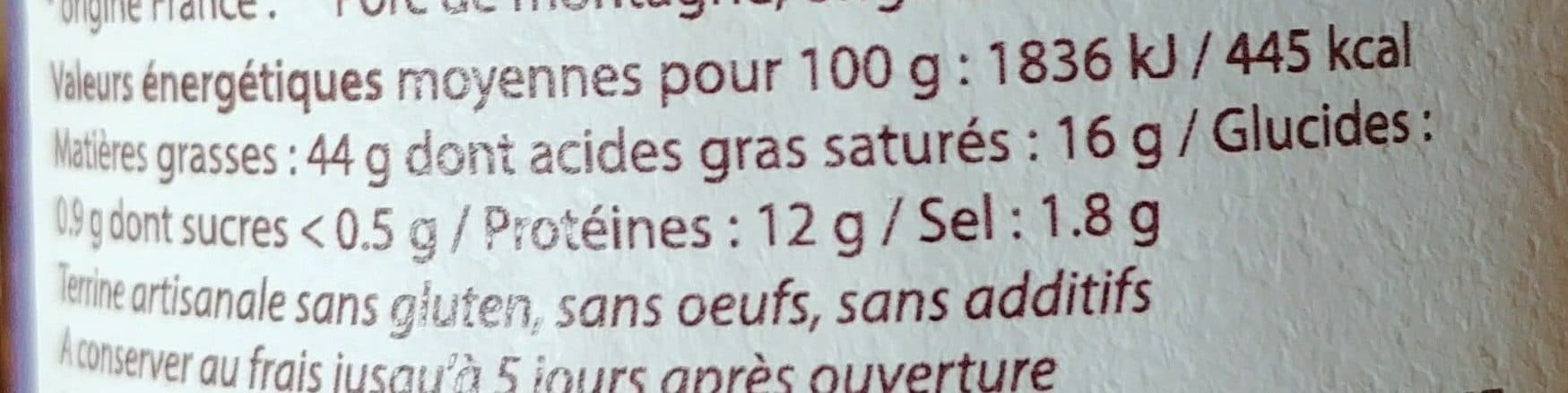 Maison Telme Terrine à la fleur de lavande sauvage packshot