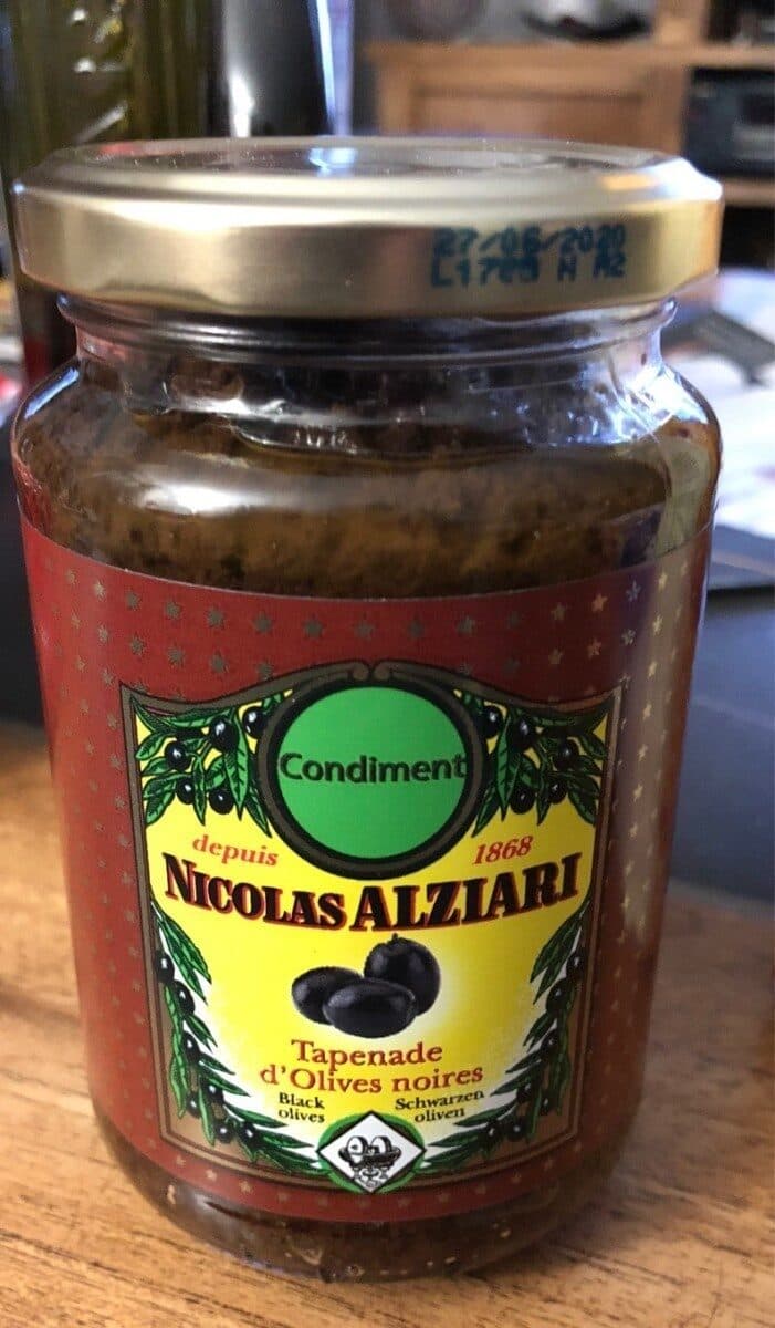 Open Food Facts Tapenades d'olives noires packshot