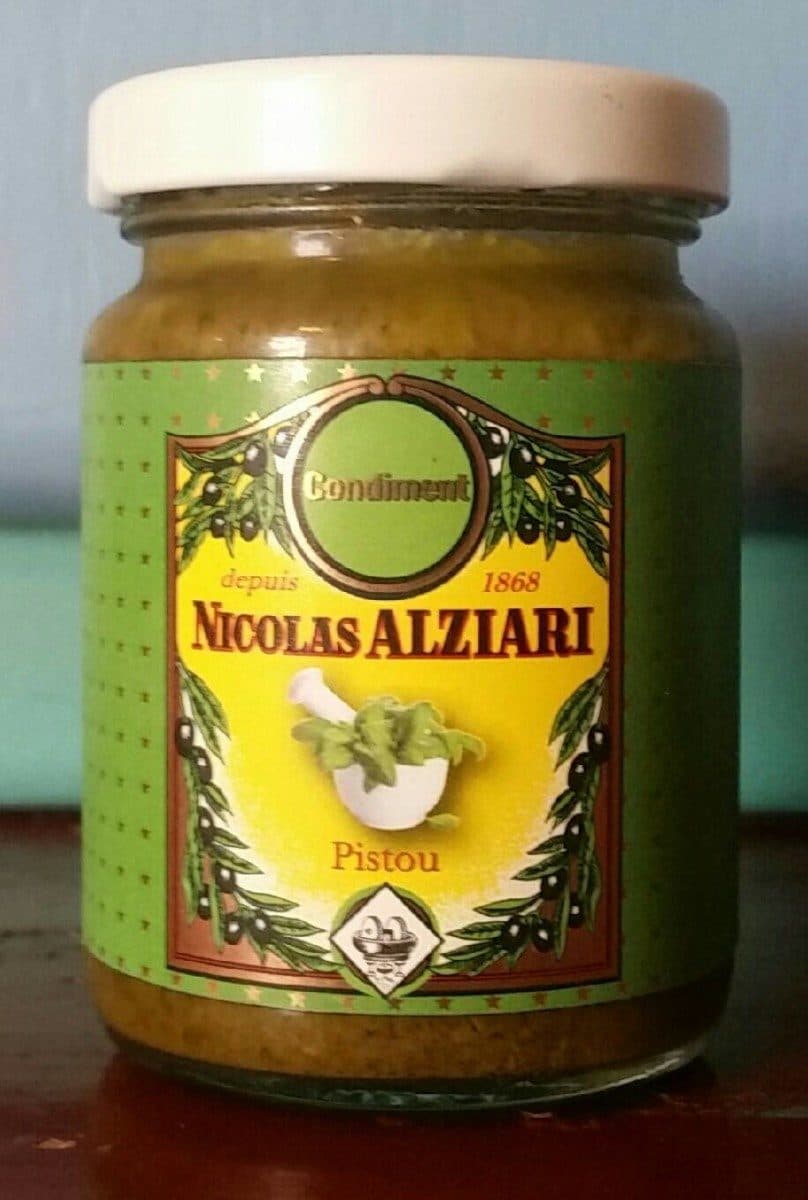 Nicolas Alziari Pistou packshot