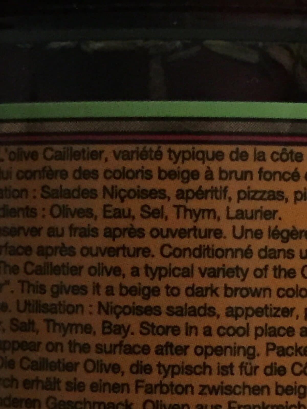 Open Food Facts Citrons confits à l'huile d'olive packshot