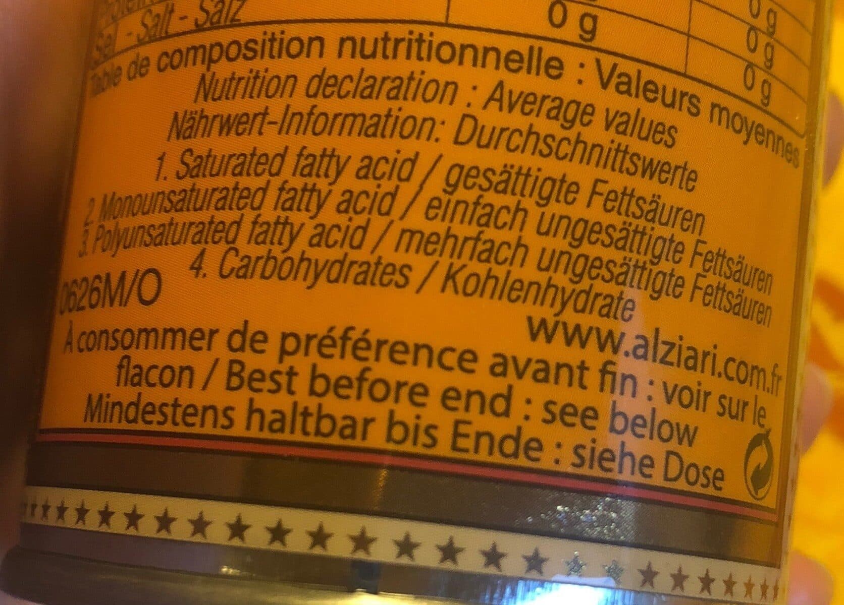 Open Food Facts Huile d'olive vierge extra packshot