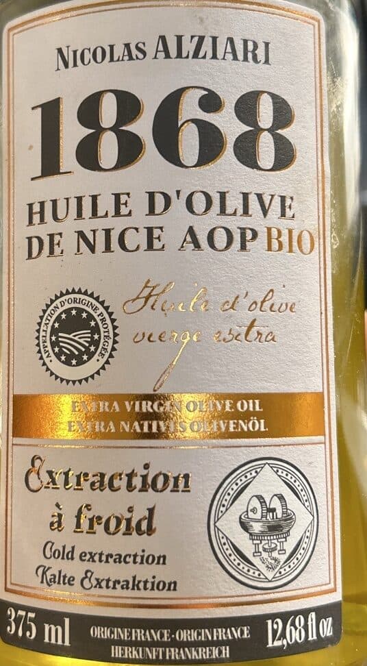 Nicolas Alziari Extra Virgin Olive Oil packshot