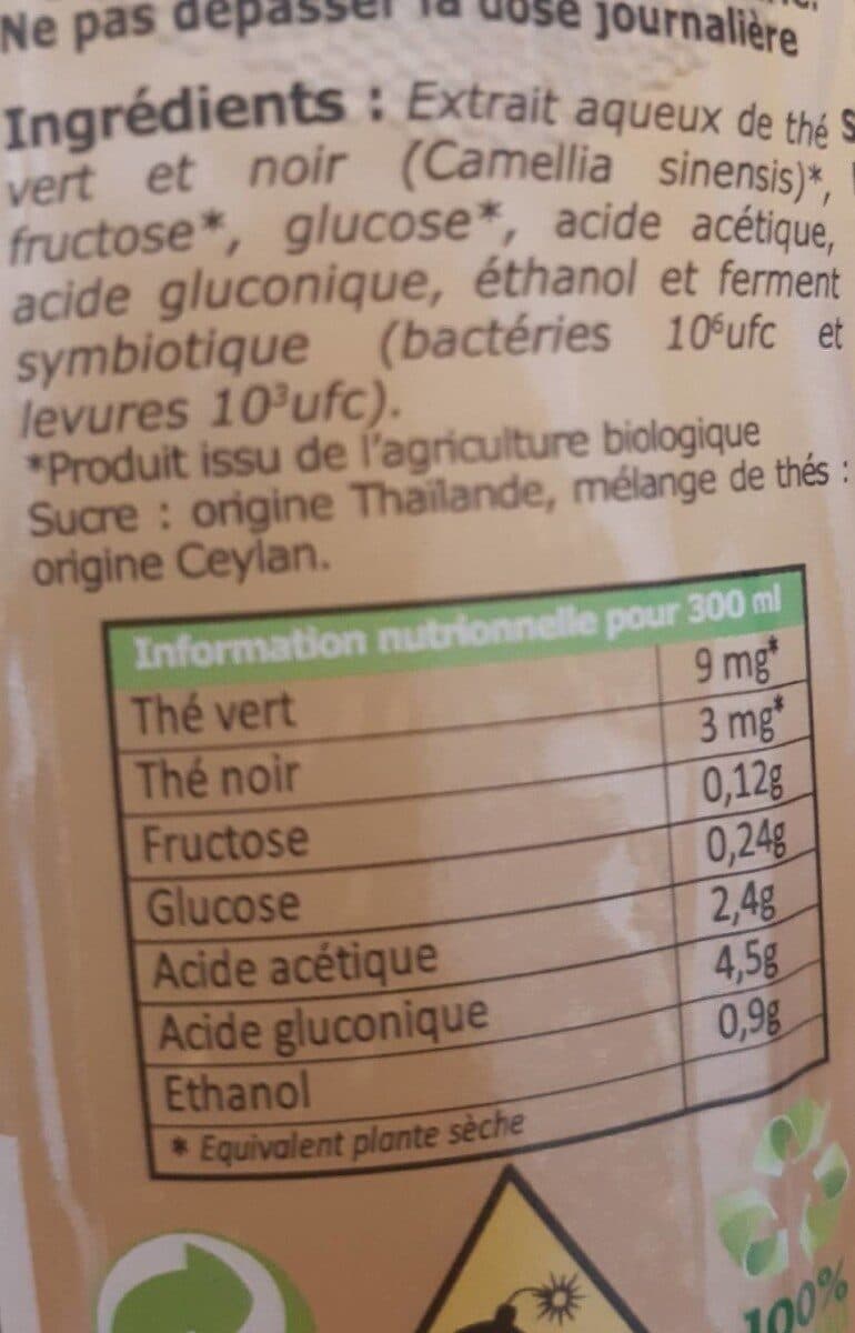 D-TOX SARL Kombucha D-tox packshot