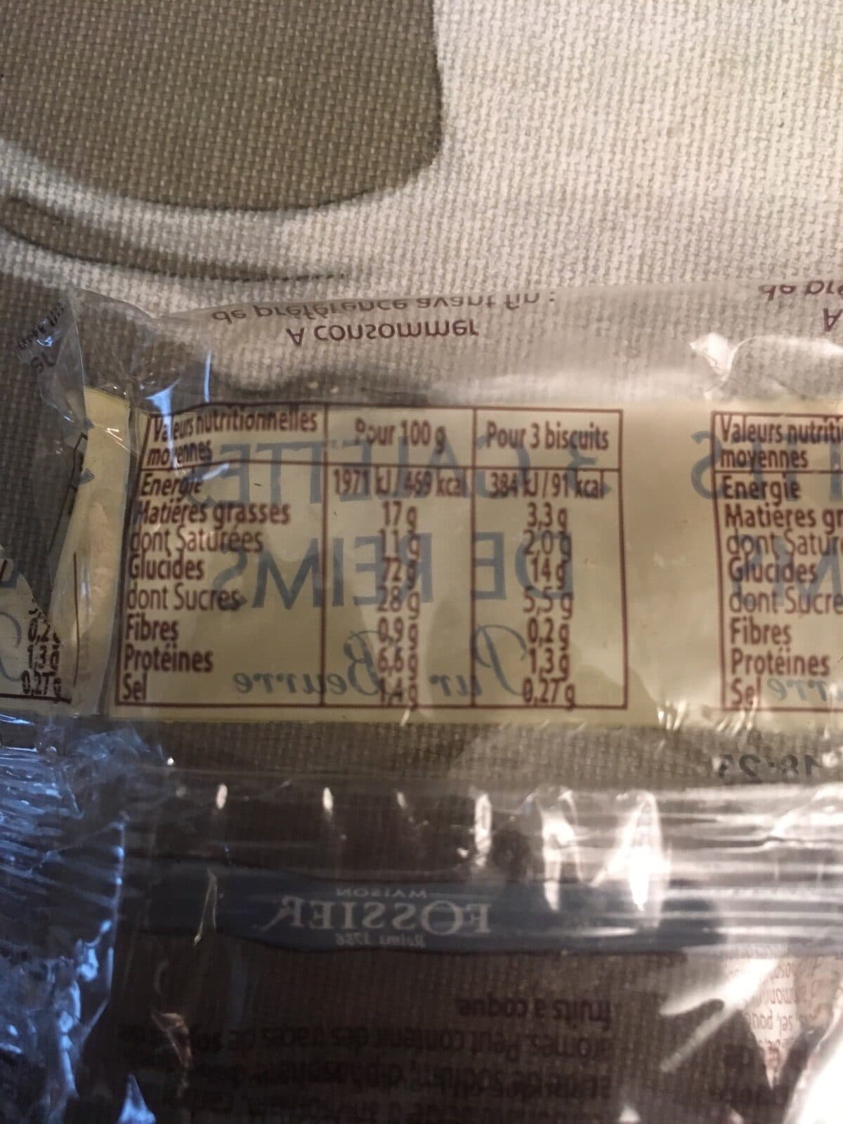Open Food Facts Galette de reims packshot