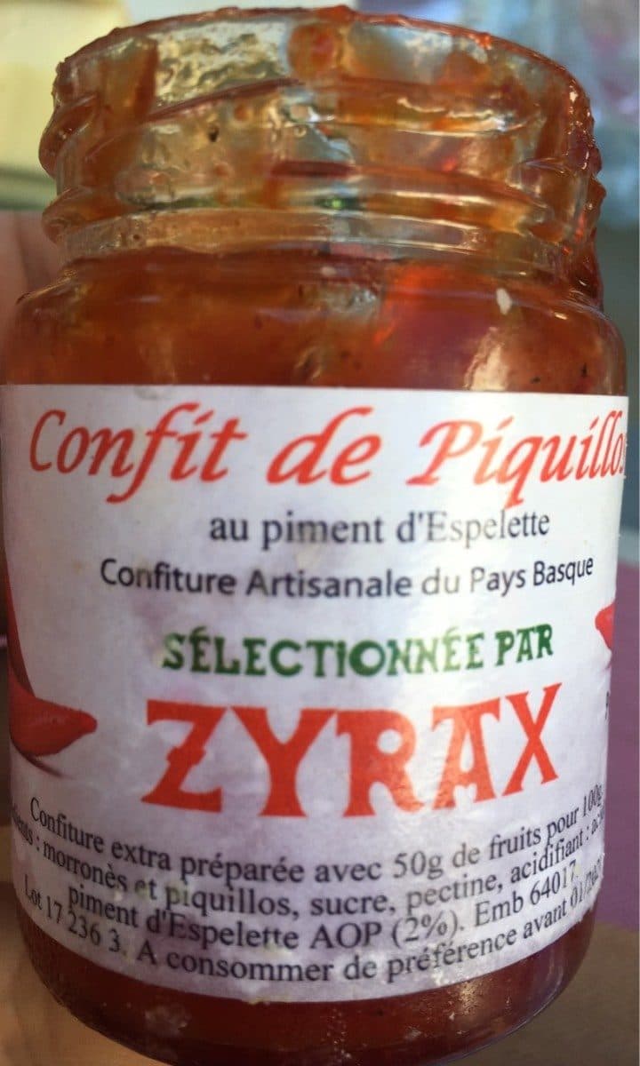 Open Food Facts Confit de piquillos packshot