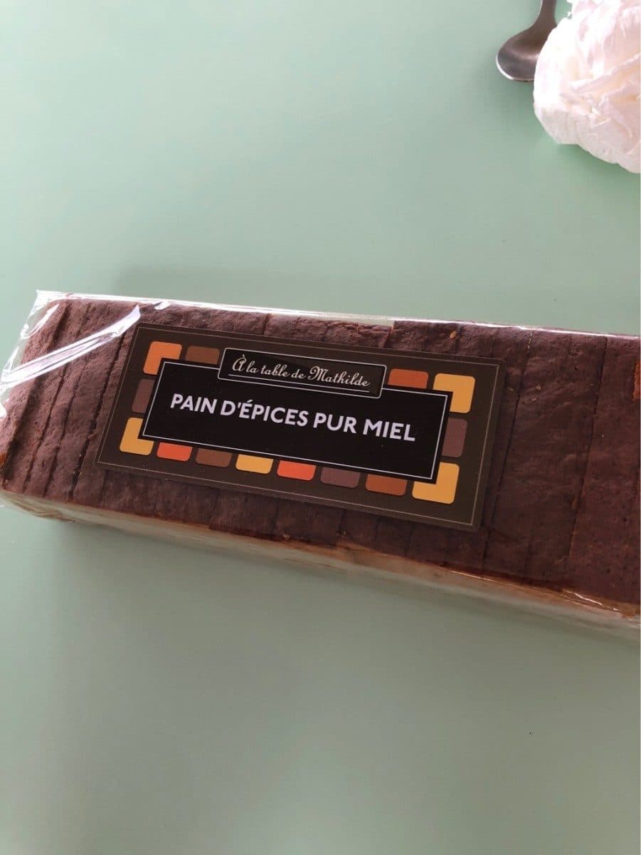 A la table de Mathilde Pain d'épice pur miel packshot