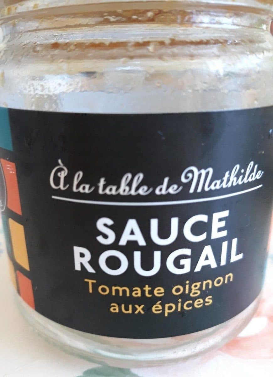 A la table de Mathilde Sauce Rougail Tomate Oignon Aux épices a La Table De Mathilde packshot
