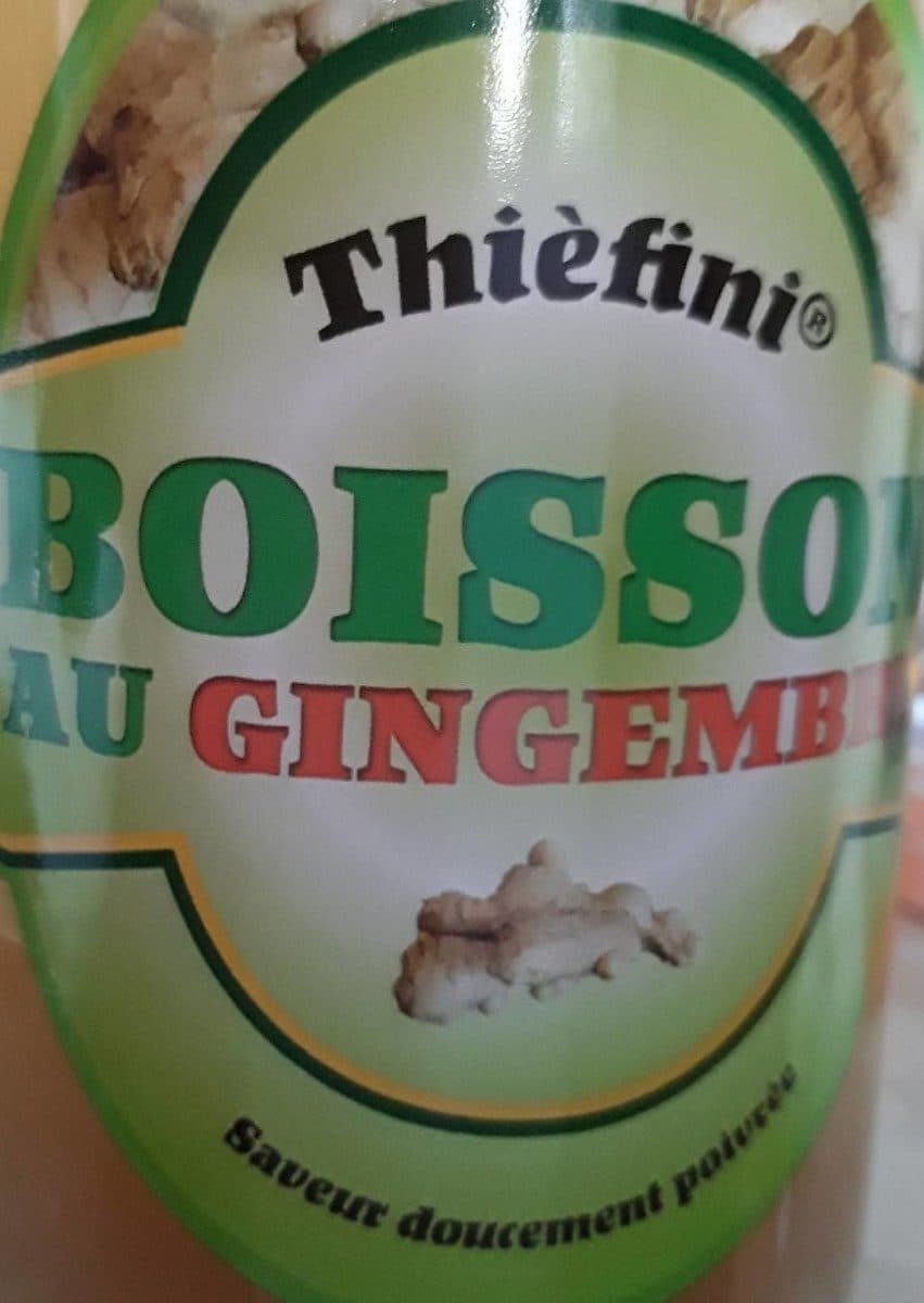 Open Food Facts Boisson au gingembre packshot