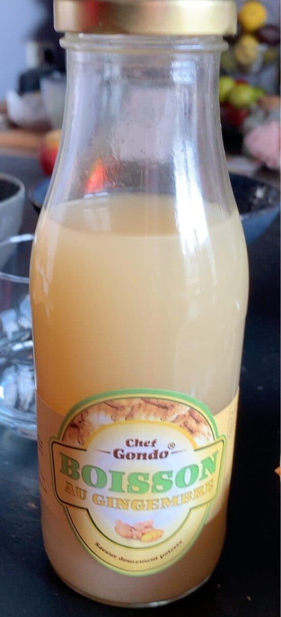 Thièfini Boisson Gingembre packshot