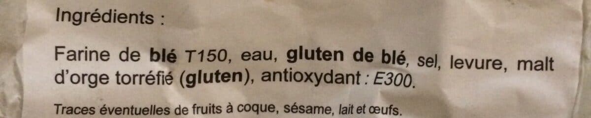 Open Food Facts Pain à la farine completd packshot