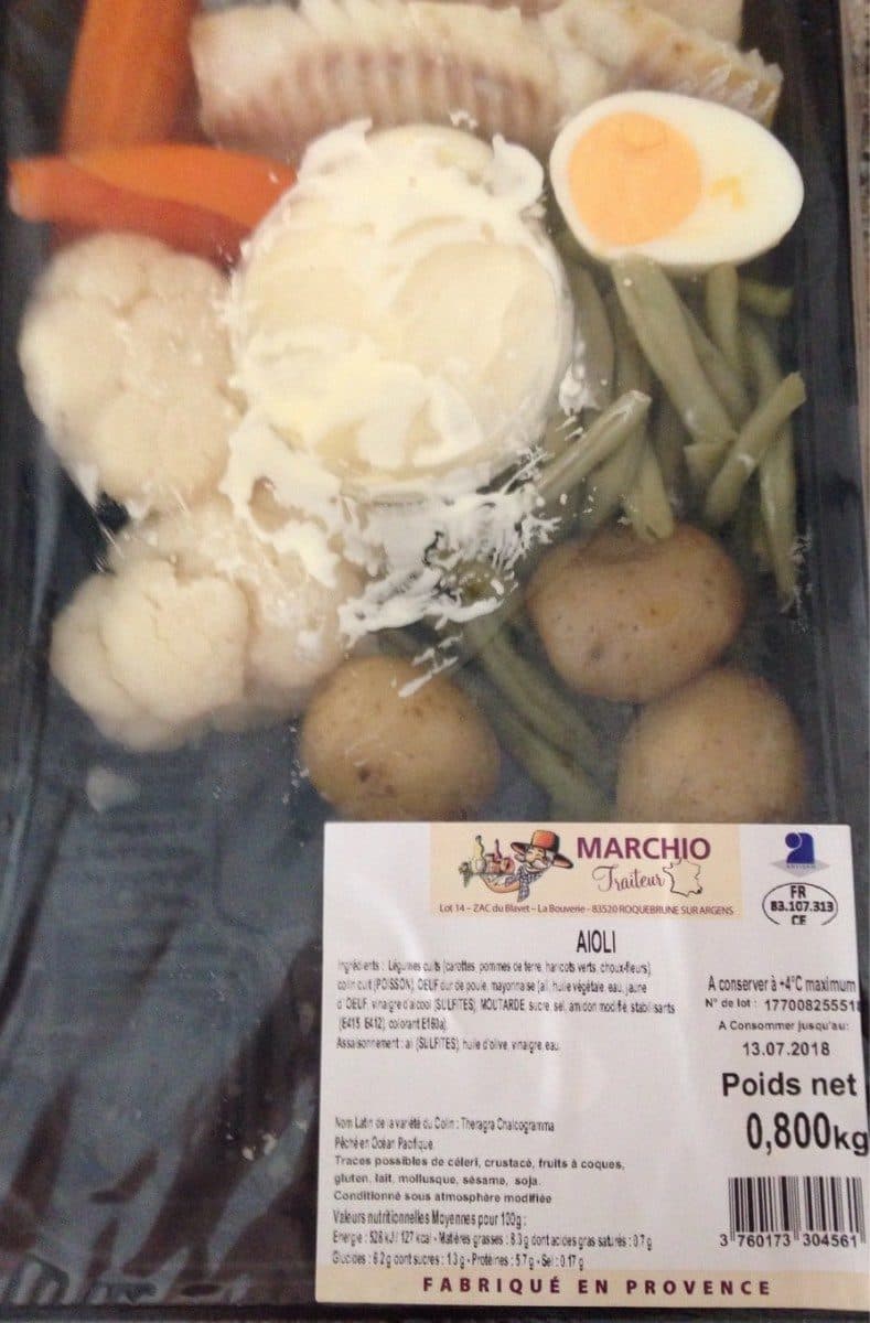 Open Food Facts Aioli packshot
