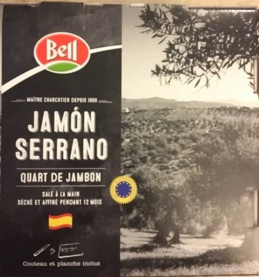 Bell Quart de Jambon serrano packshot