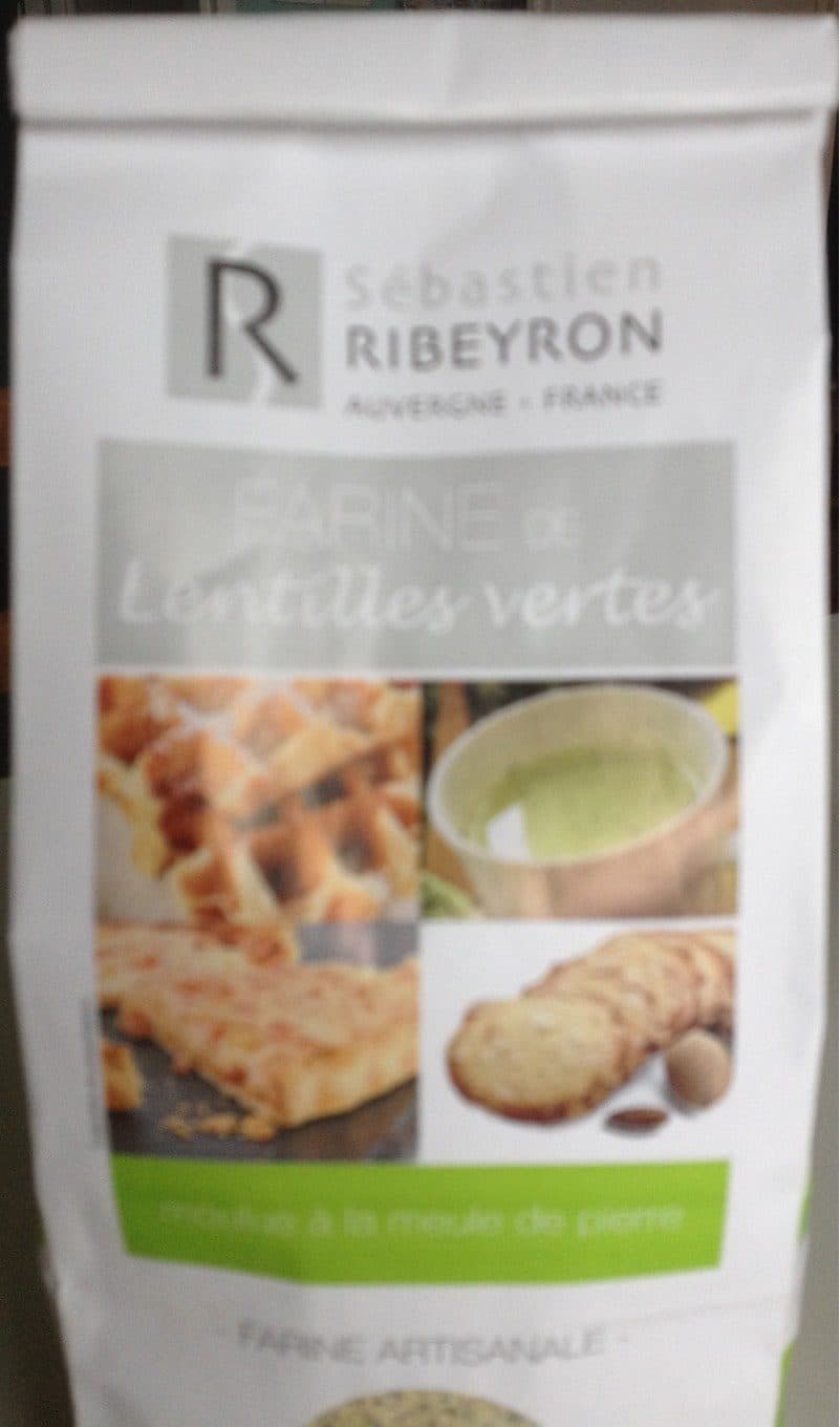 Sébastien RIBEYRON Farine de lentilles vertes packshot