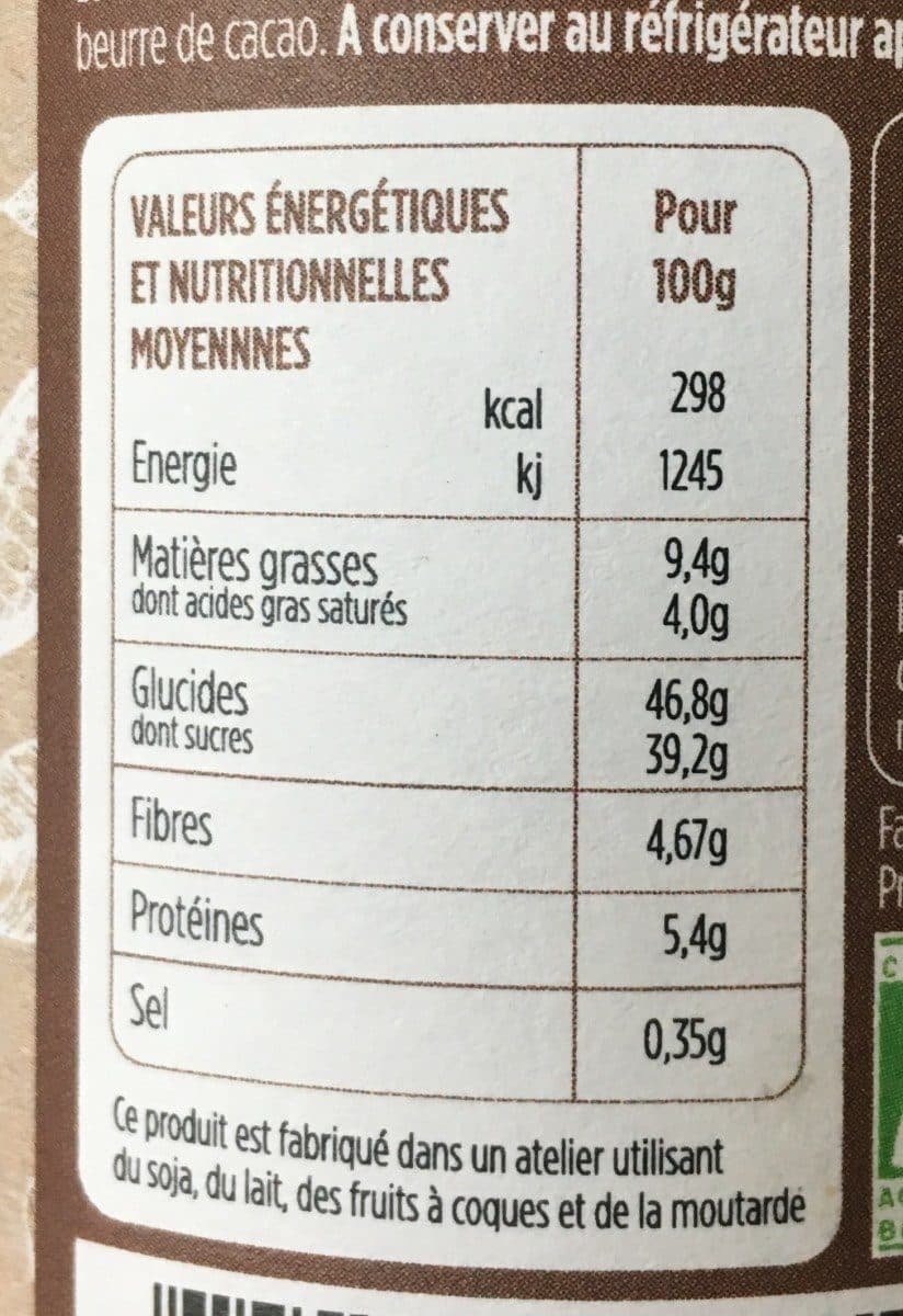 Open Food Facts Pate a tartiner bio packshot