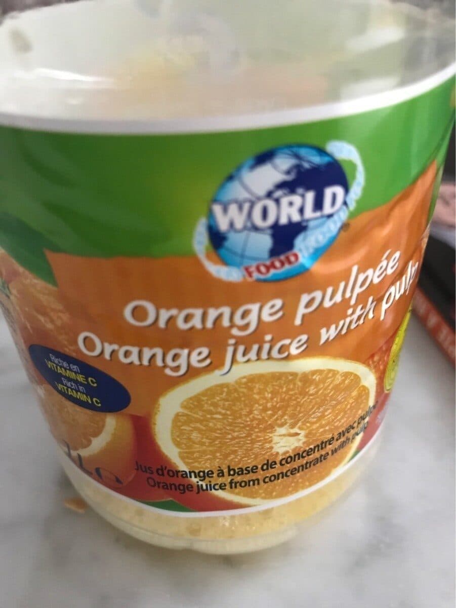 Open Food Facts Jus d'orange packshot