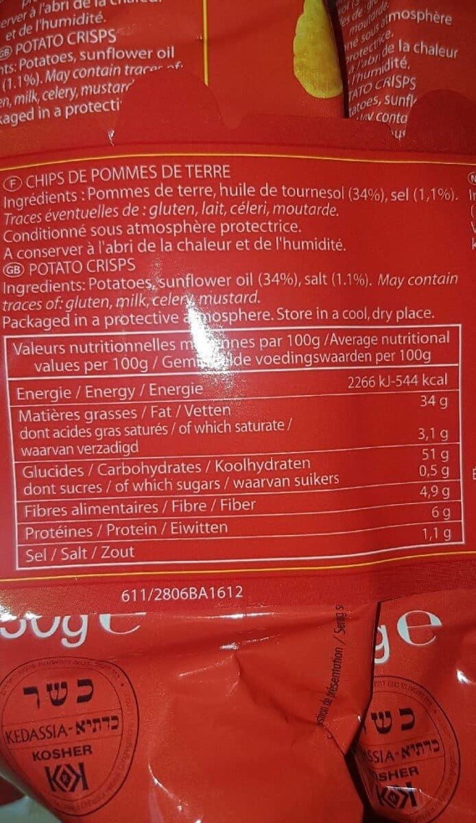 Kosher Distribution Chips crisps packshot