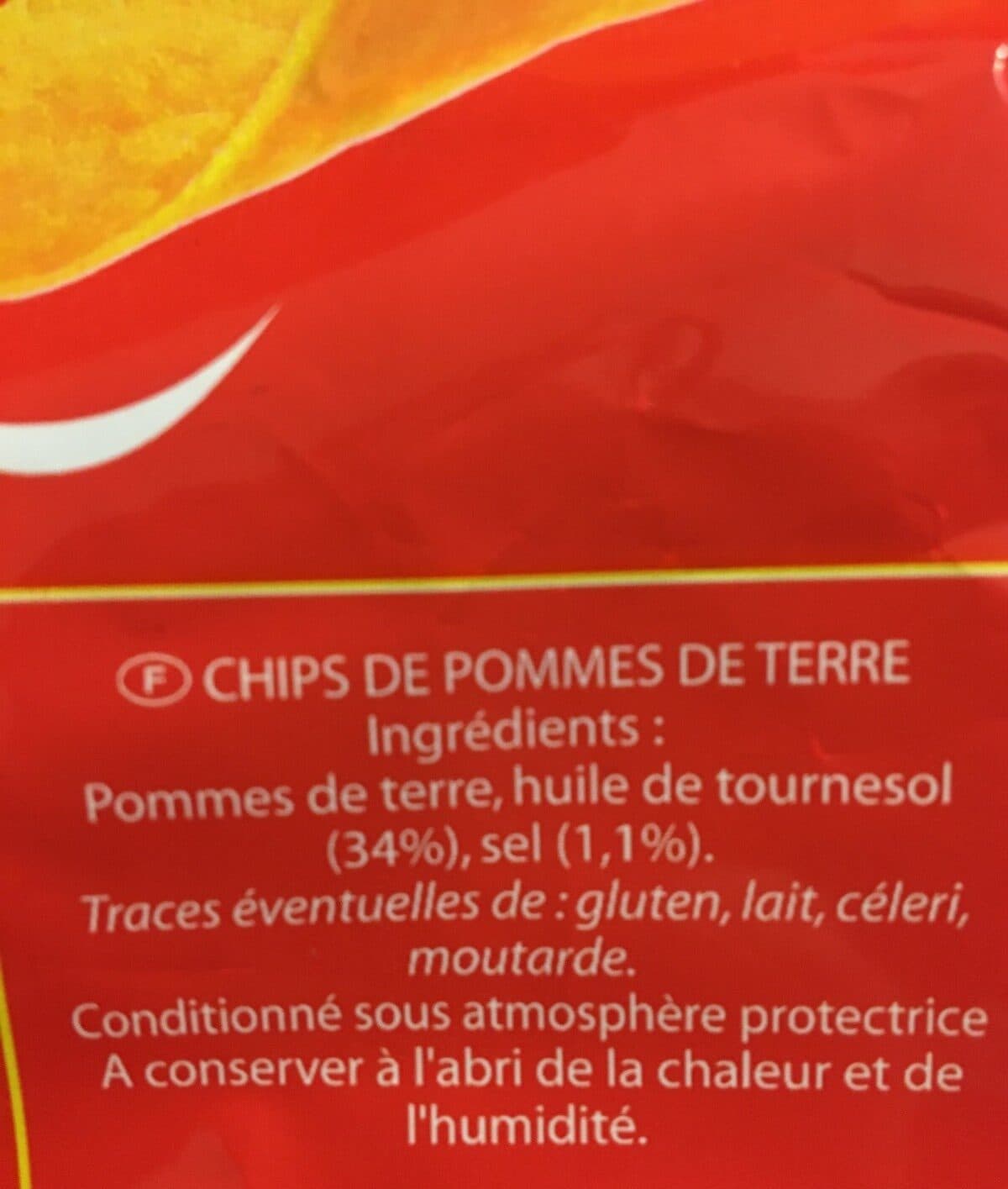 Open Food Facts Chips nature packshot