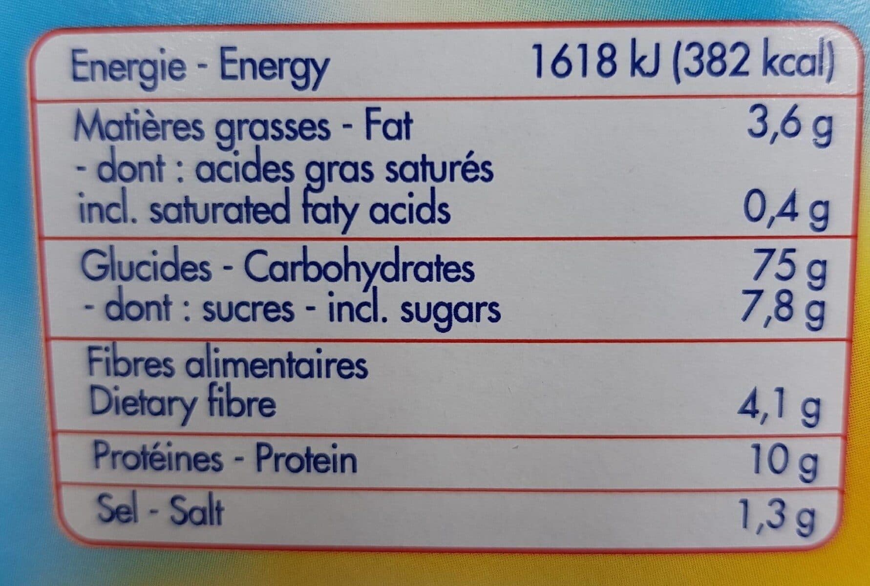 World food Biscottes Nature packshot