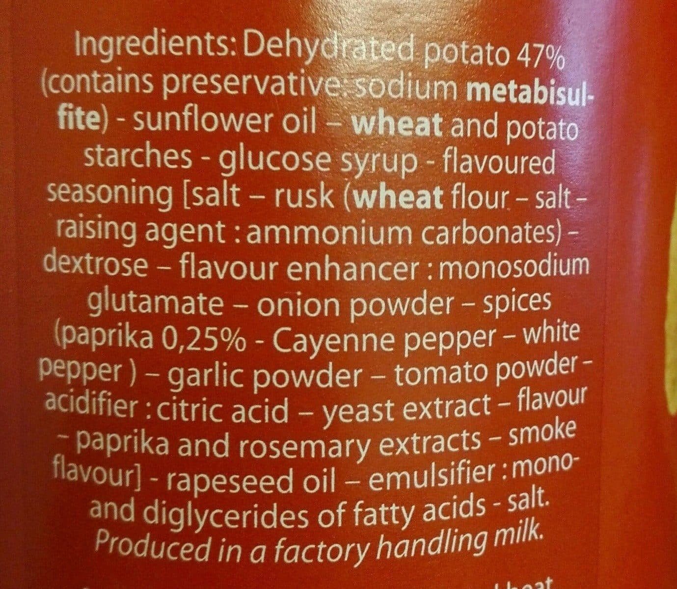 Open Food Facts Tuiles packshot