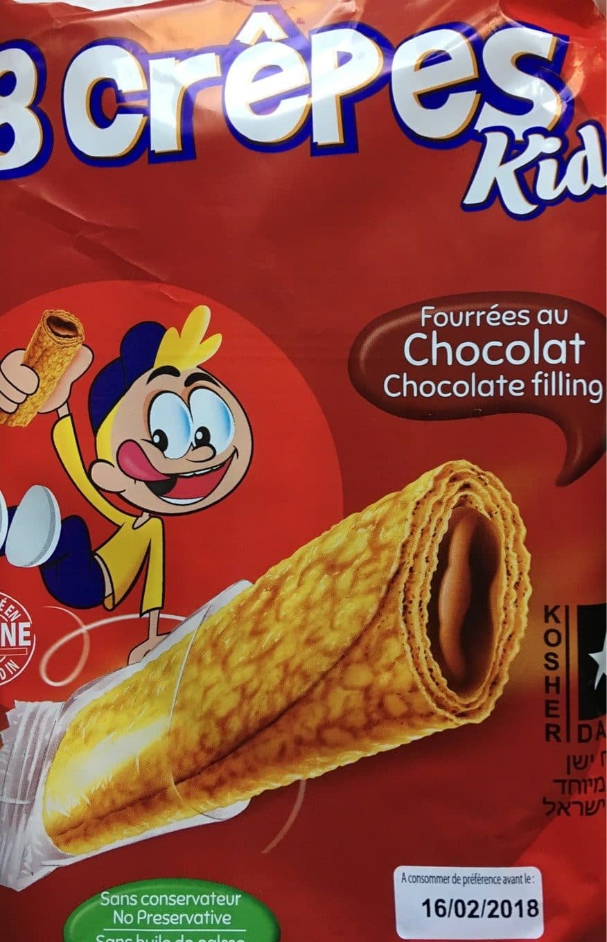 Kdis 8 crepes au chocolat kids packshot