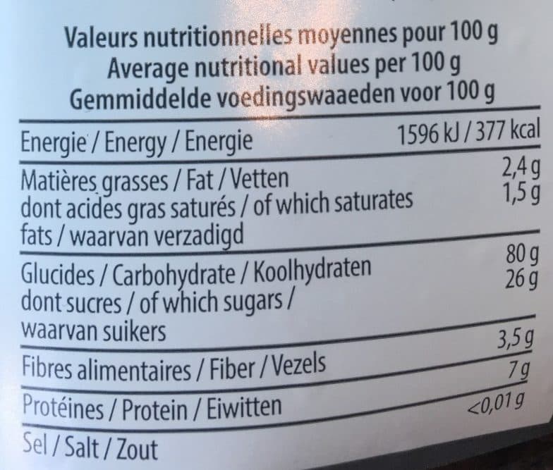 Open Food Facts Cereales bio croustillantes packshot