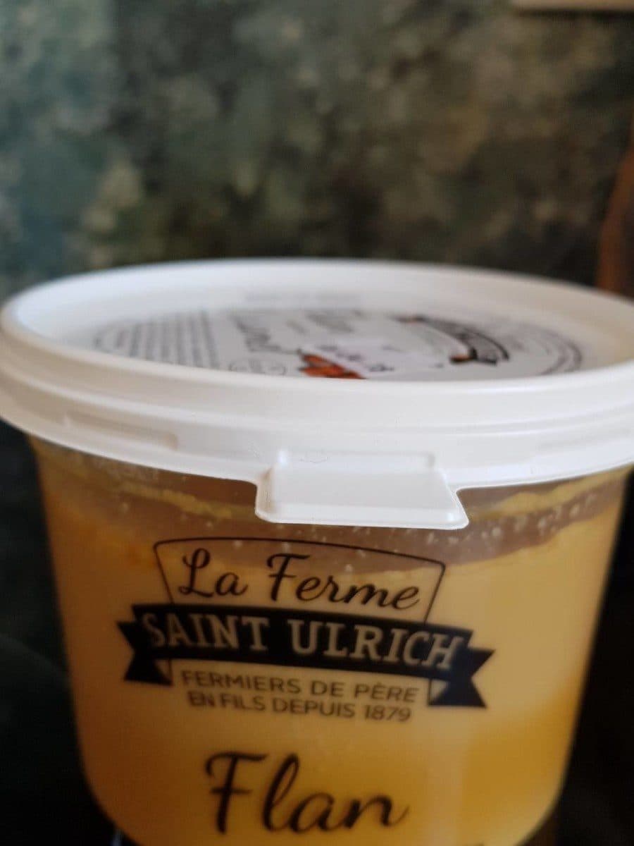 La Ferme Saint Ulrich Flan au caramel LA FERME SAINT ULRICH, barquette de packshot