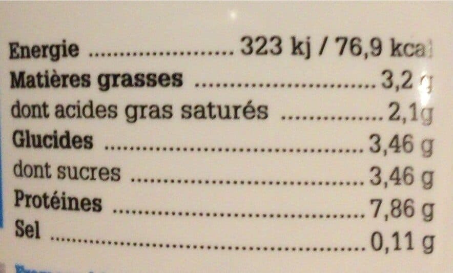 La Ferme Saint Ulrich Fromage blanc 3,2% packshot