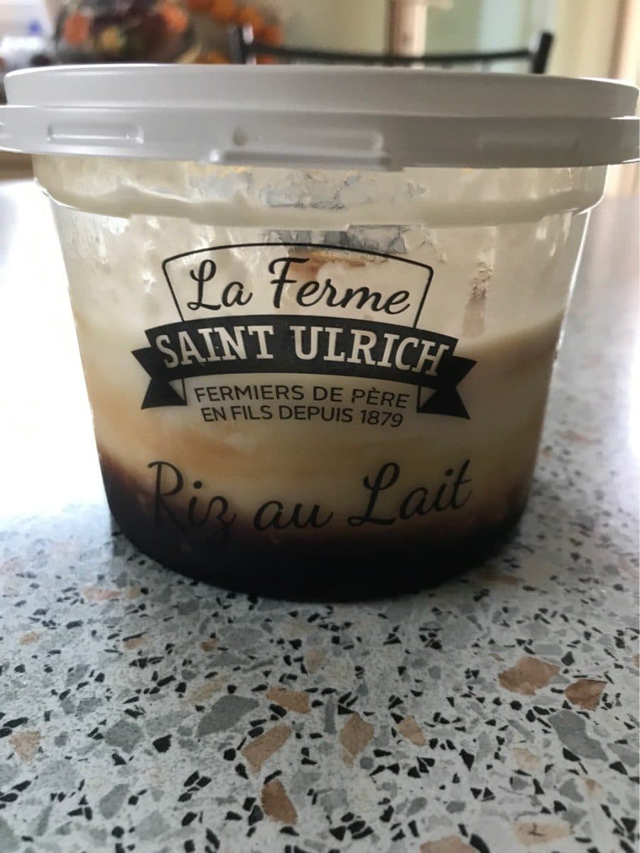 La Ferme Saint Ulrich Riz au lait packshot