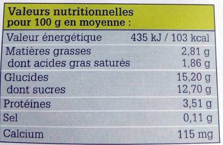 La Ferme Saint Ulrich Yaourts Fermiers à la Figue packshot