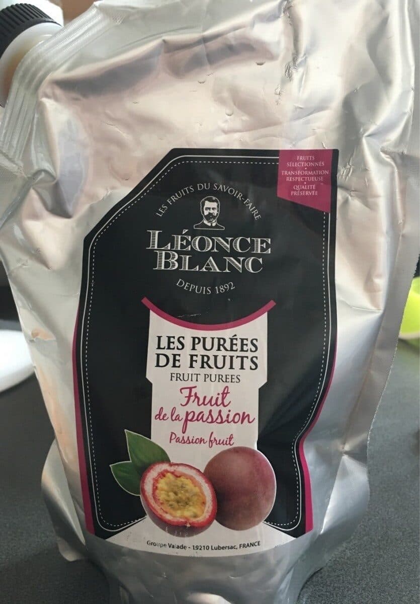 Open Food Facts Leonce Blanc Passion Fruit Puree packshot