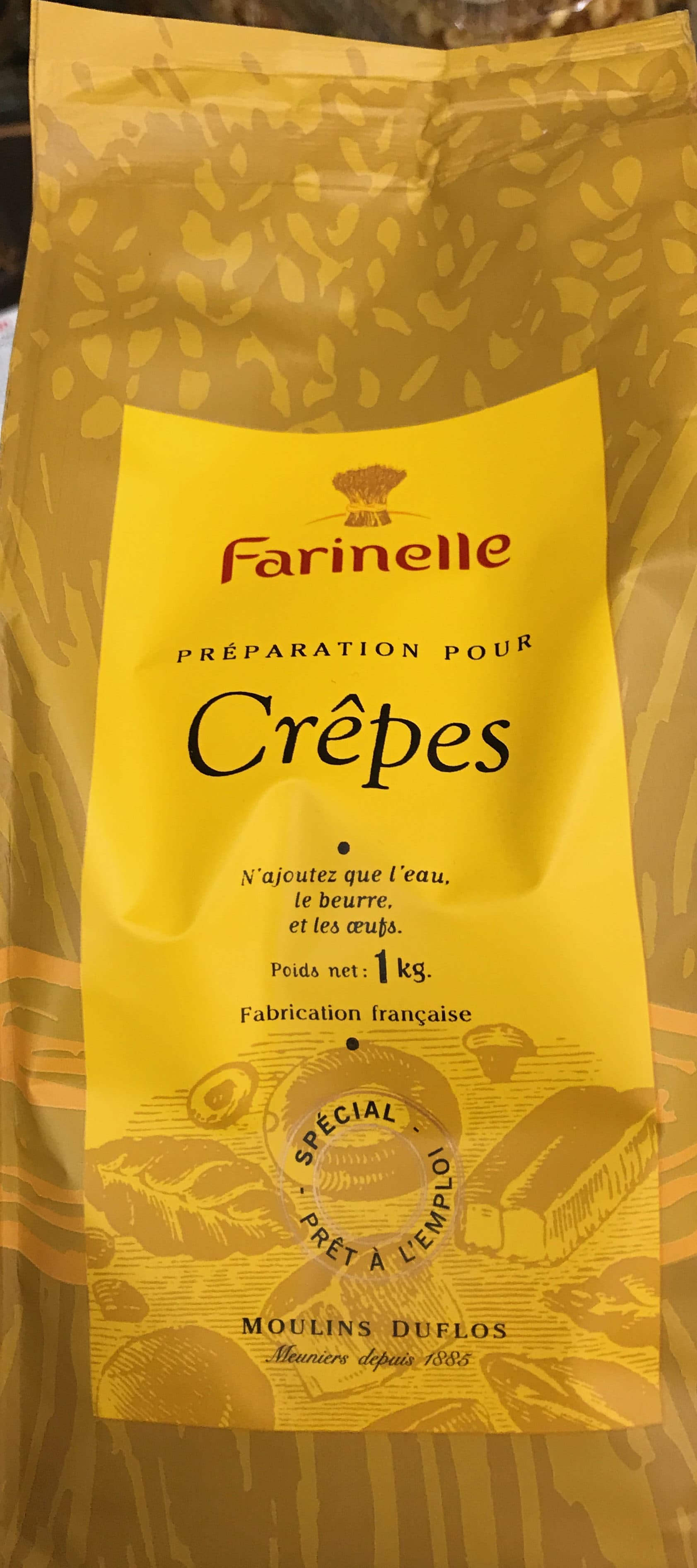 Farinelle Préparation pour Crêpes packshot