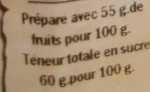 La Grange aux Fruits Confiture Rhubarbe packshot