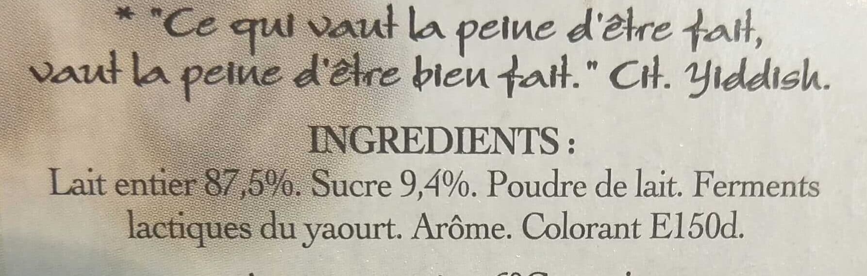 Ker Ronan Yaourts Arôme Café packshot