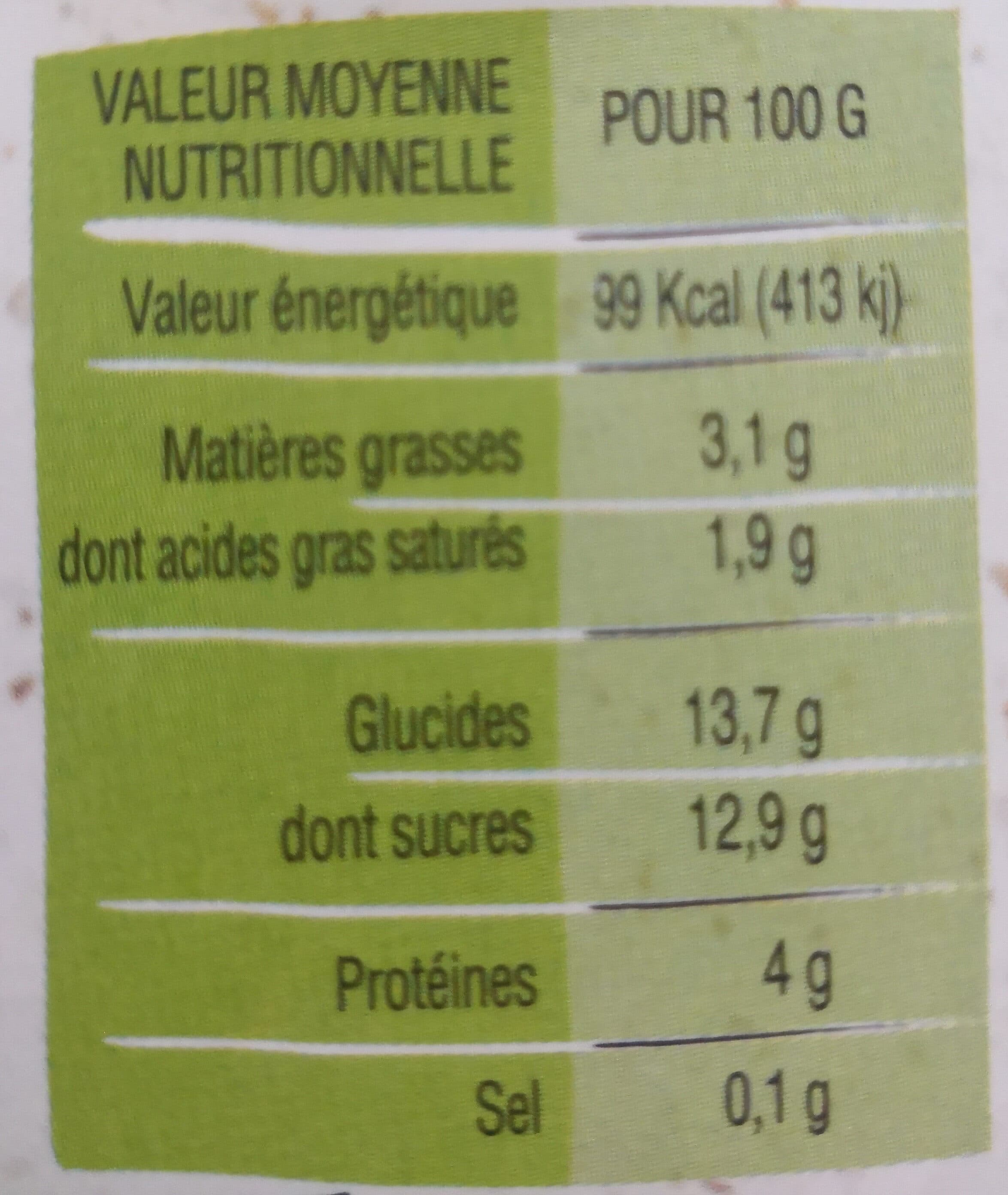 Ker Ronan Yaourt au lait entier aux Pêches du Roussillon packshot