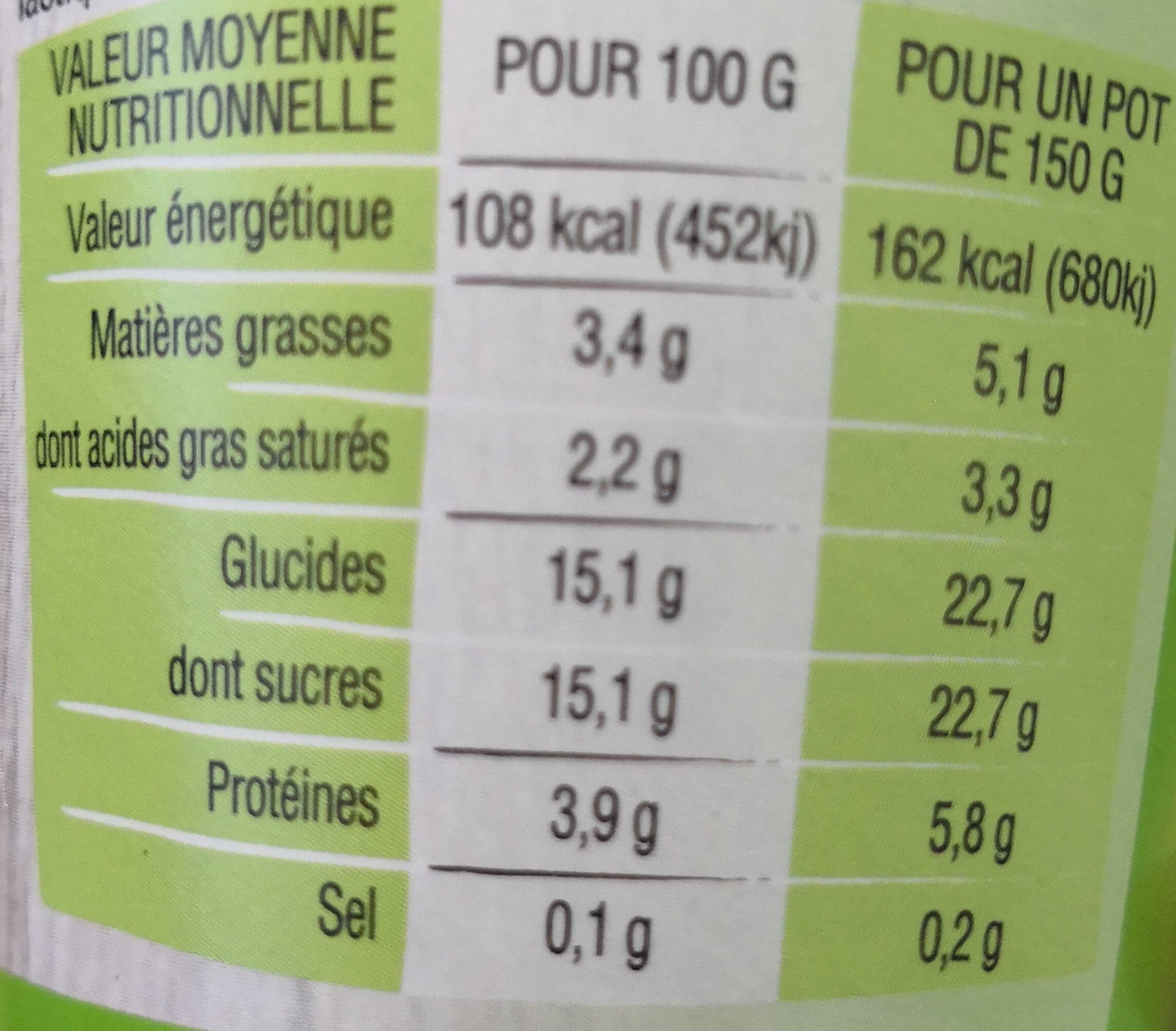Ker Ronan yaourt au lait entier arôme naturel citron vert packshot