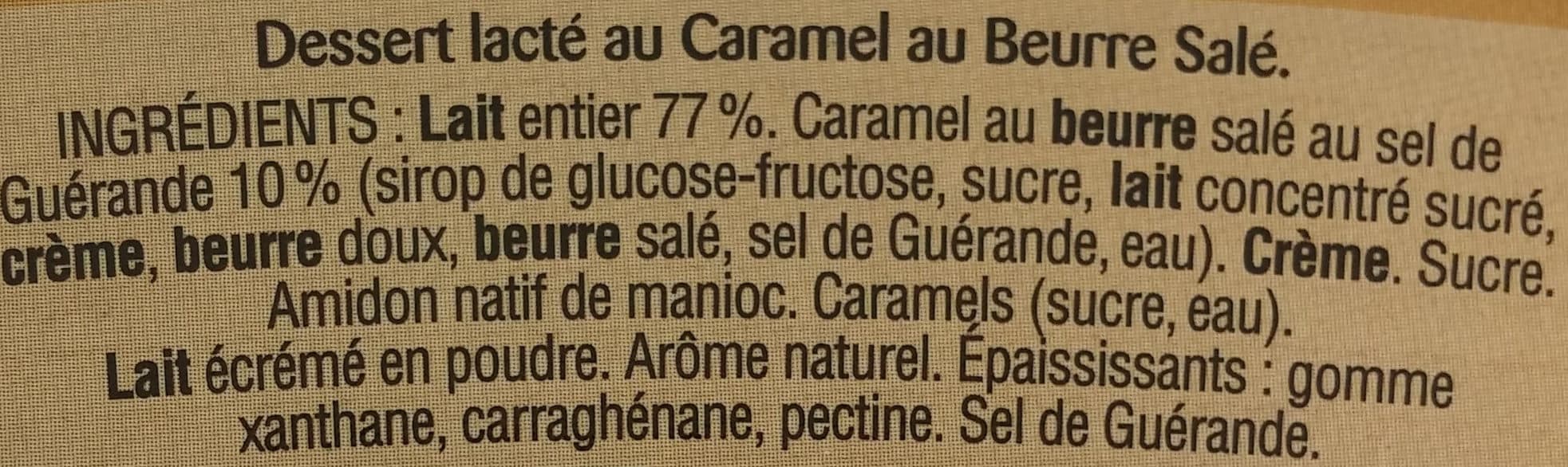 Ker Ronan Crème dessert Caramel au beurre salé (et sa Galette bretonne) packshot