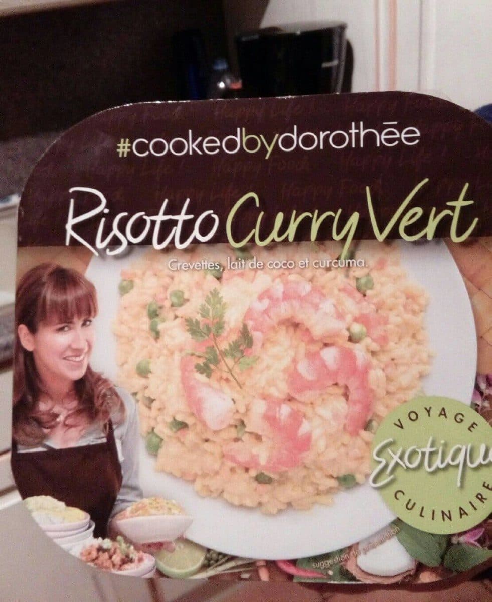 Open Food Facts Risotto curry vert packshot