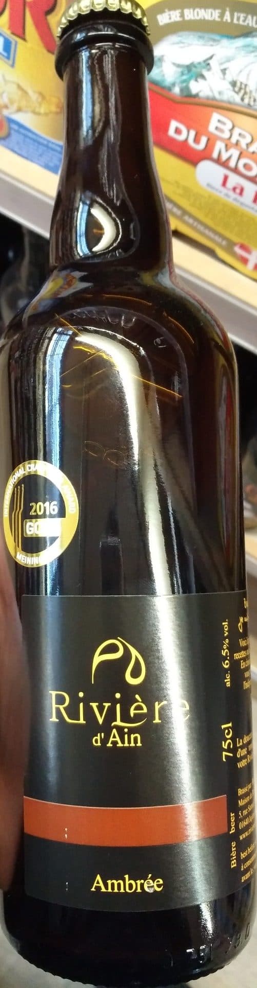 Rivière d'Ain Ambrée packshot
