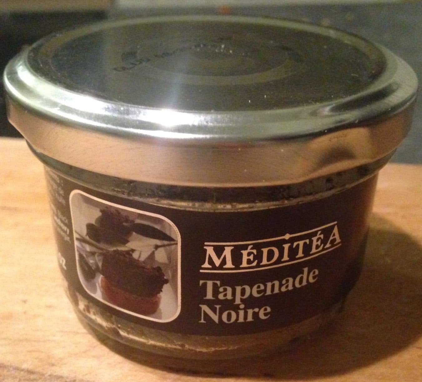 Méditéa Tapenade Noire à La Provençale - Pâte d'olives noires assaisonnée packshot