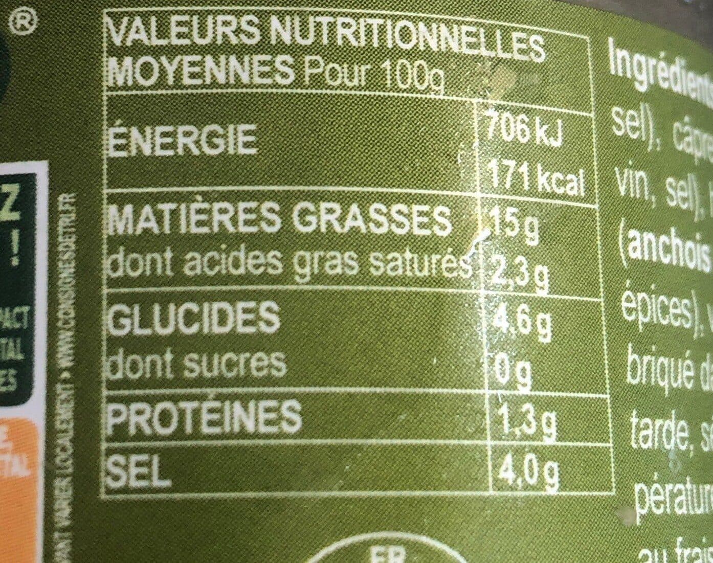 Meditea Tapenade verte packshot