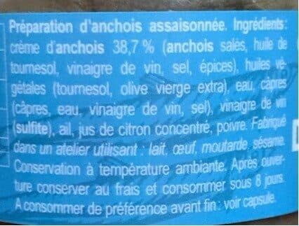 Méditéa Délice d' anchoiade packshot