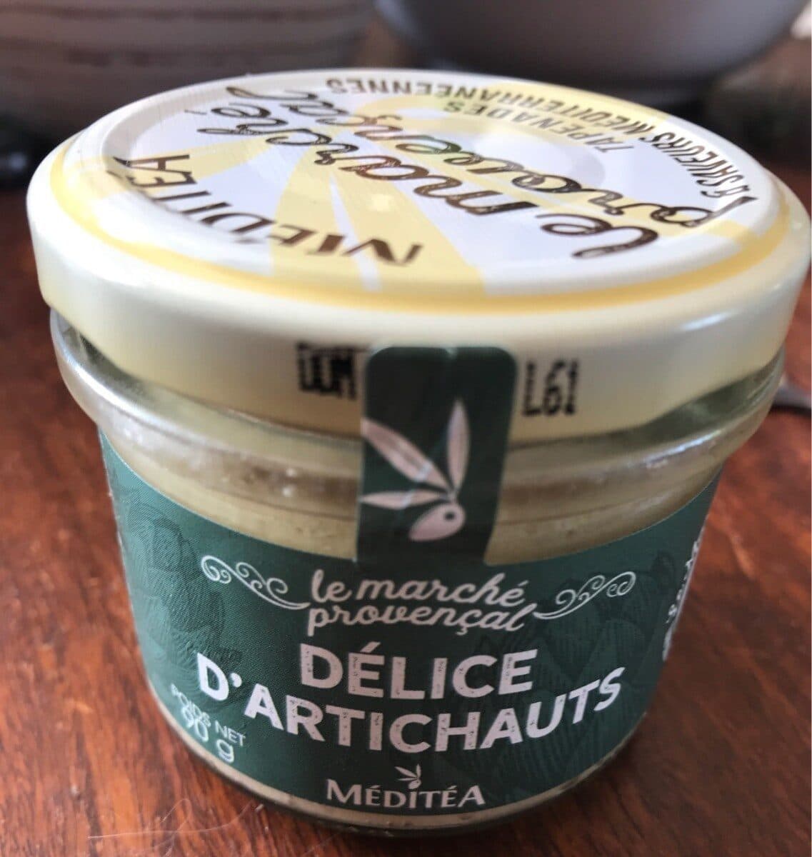 Méditéa Delice d'artichauts packshot