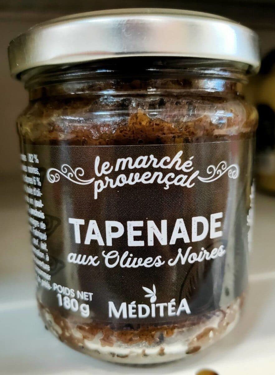 Méditéa Tapenade noire packshot