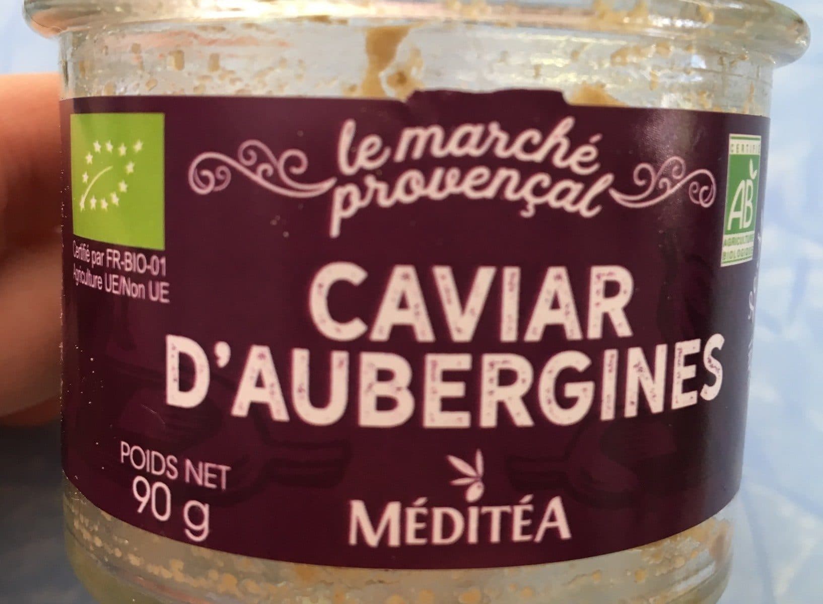 Méditéa Caviar d'aubergines packshot