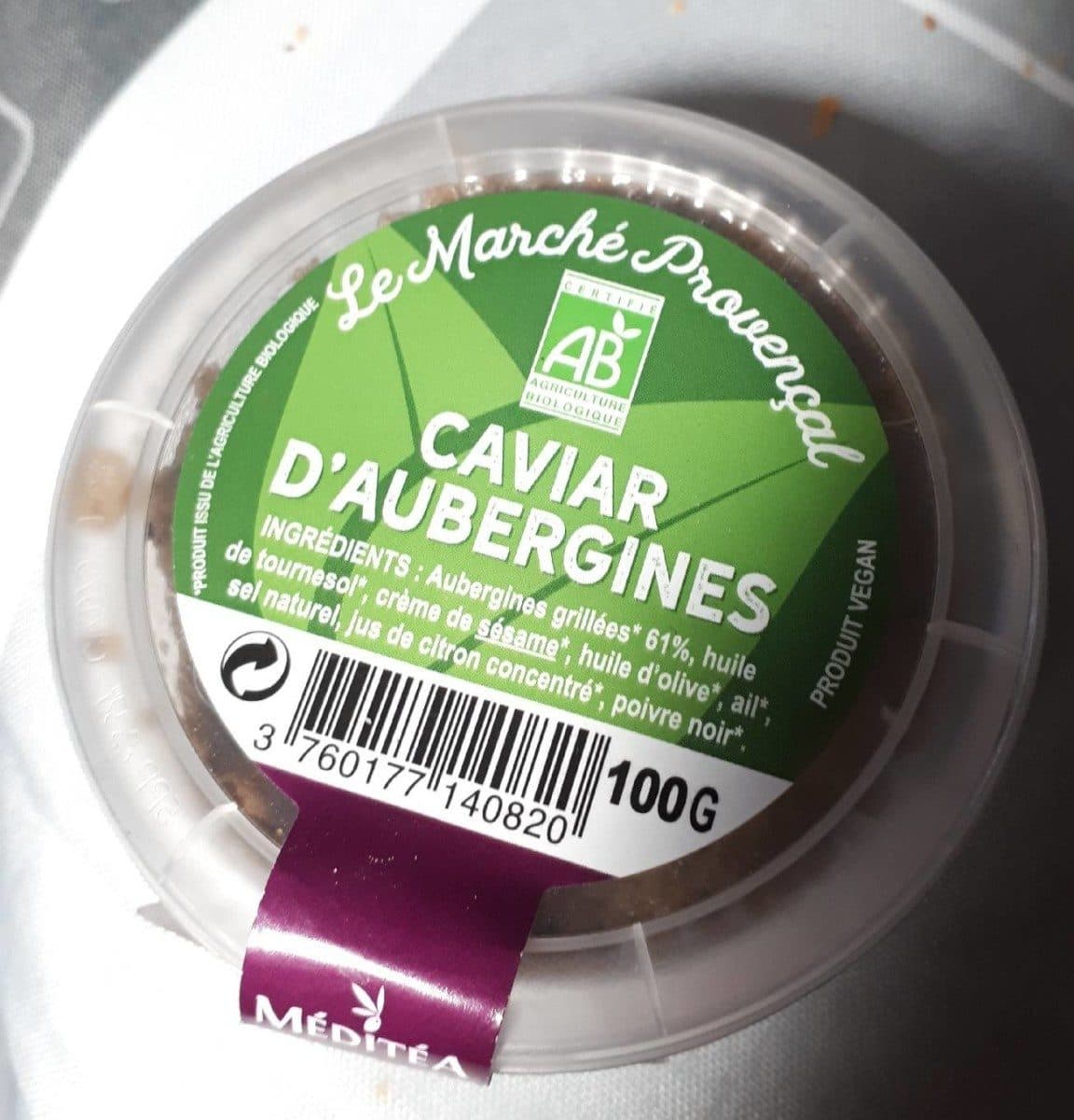 Open Food Facts Caviar d'aubergines packshot
