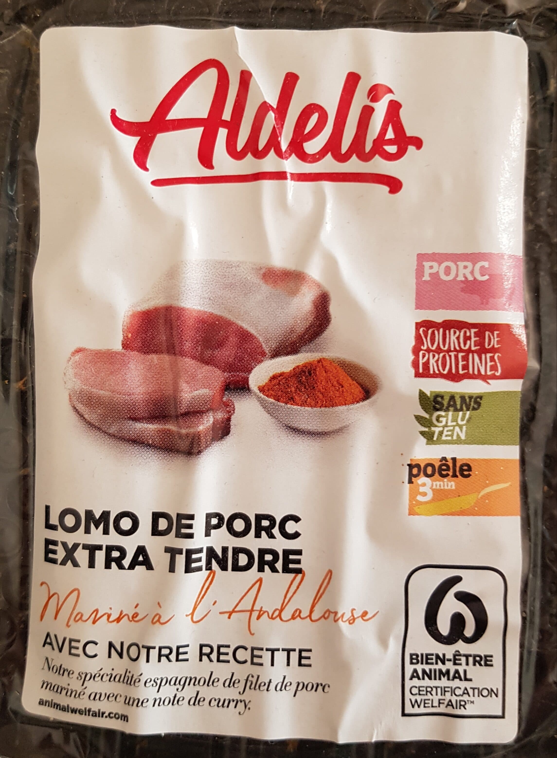 Nobles Filet de porc mariné à l'andalouse packshot